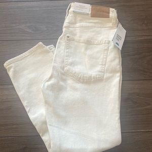 H&M white jeans